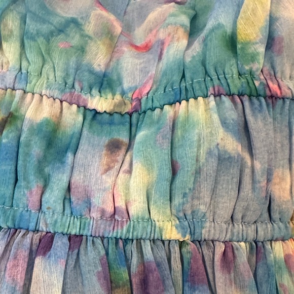 French Connection Multicolor Ruffled Blouse - Picture 2 of 4